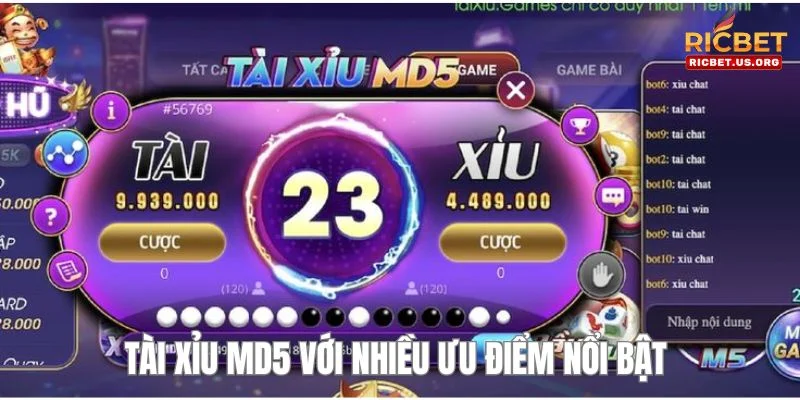 Tài Xỉu MD5 - Sân Chơi Đẳng Cấp Và Hấp Dẫn Nhất Năm