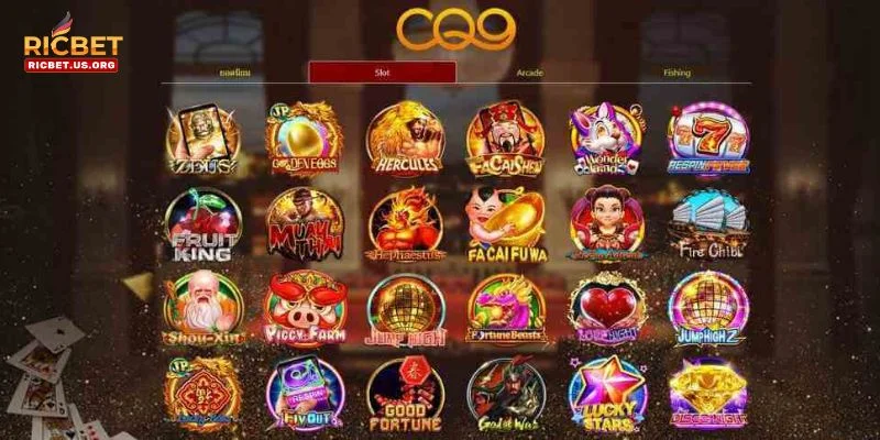 Nổ Hũ CQ9: Sảnh Nổ Hũ Uy Tín #1 Chỉ Có Tại RICBET